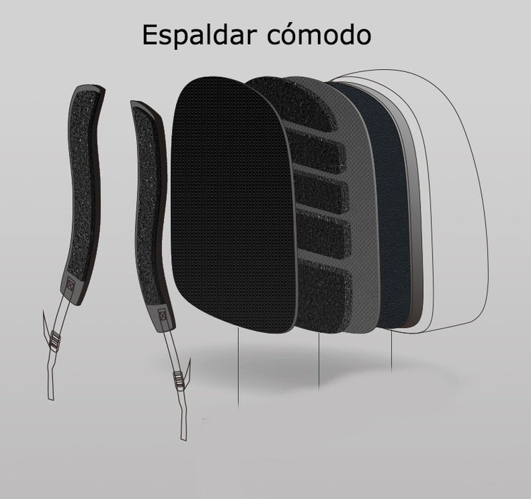 Morral con sistema de ventilación gato